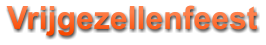 Vrijgezellenfeest